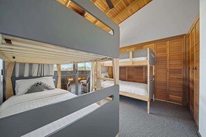 5 bedrooms, iron/ironing board, travel cot, WiFi