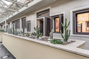 Façade de l’hébergement