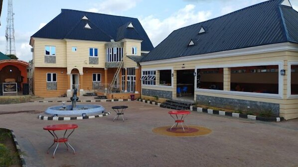 Façade de l’hébergement