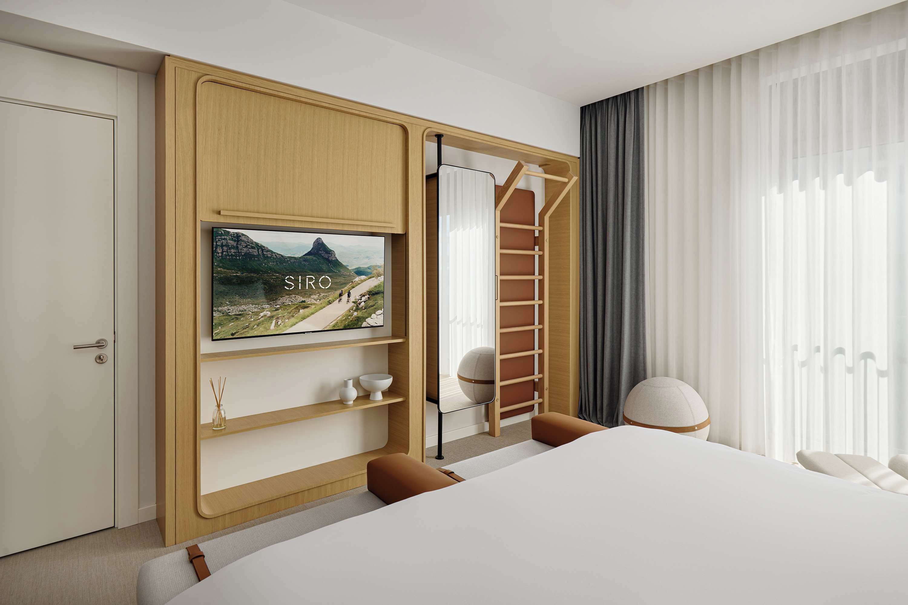 Ropa de cama hipoalergénica, colchones Select Comfort y minibar 
