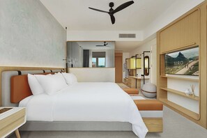 Ropa de cama hipoalergénica, camas Select Comfort y minibar 