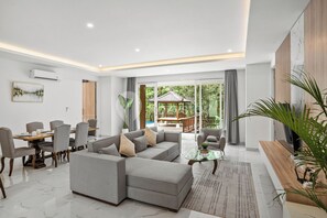 家庭别墅, 3 间卧室 | 起居区 | 平板电视