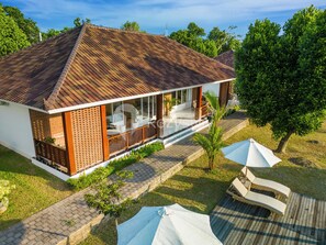 Fassade der Unterkunft