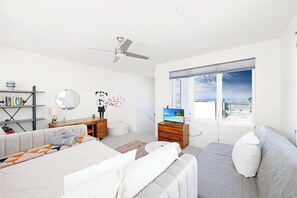 4 bedrooms, iron/ironing board, travel cot, WiFi
