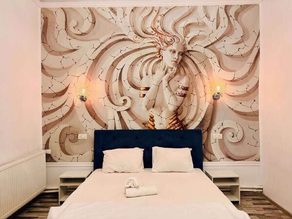 1 chambre, fer et planche à repasser, Wi-Fi, draps fournis