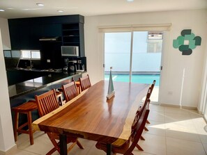 Dining - Casa con alberca propia-Almarena (Mazatlán)