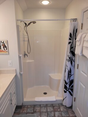 Hair dryer, towels