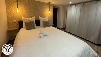 1 Schlafzimmer, kostenloses WLAN, Bettwäsche