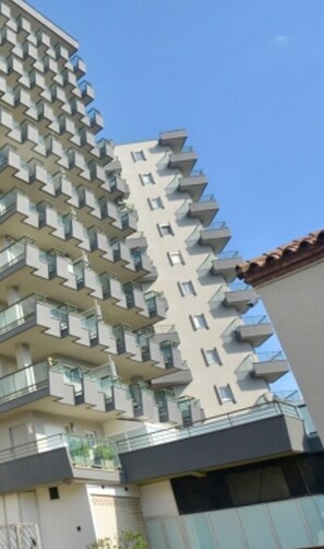 Exterior - Apartment with terrace, 1 bedroom, WiFi, parking, seaside (Platja d'Aro)