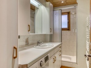Hair dryer - 2-room apartment with 3 balconies and wifi in Megève Center (Megève)