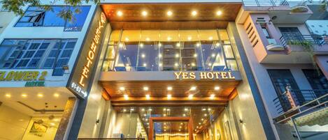 Fachada de la propiedad