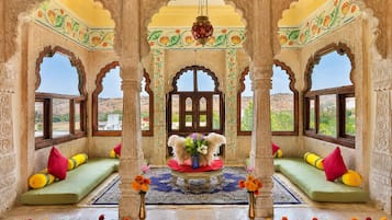 Lobby sitting area