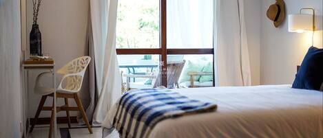 1 chambre, lits bébé (en supplément), draps fournis