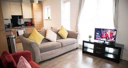 Charming 1-bedroom apartment in Northfleet with Parking