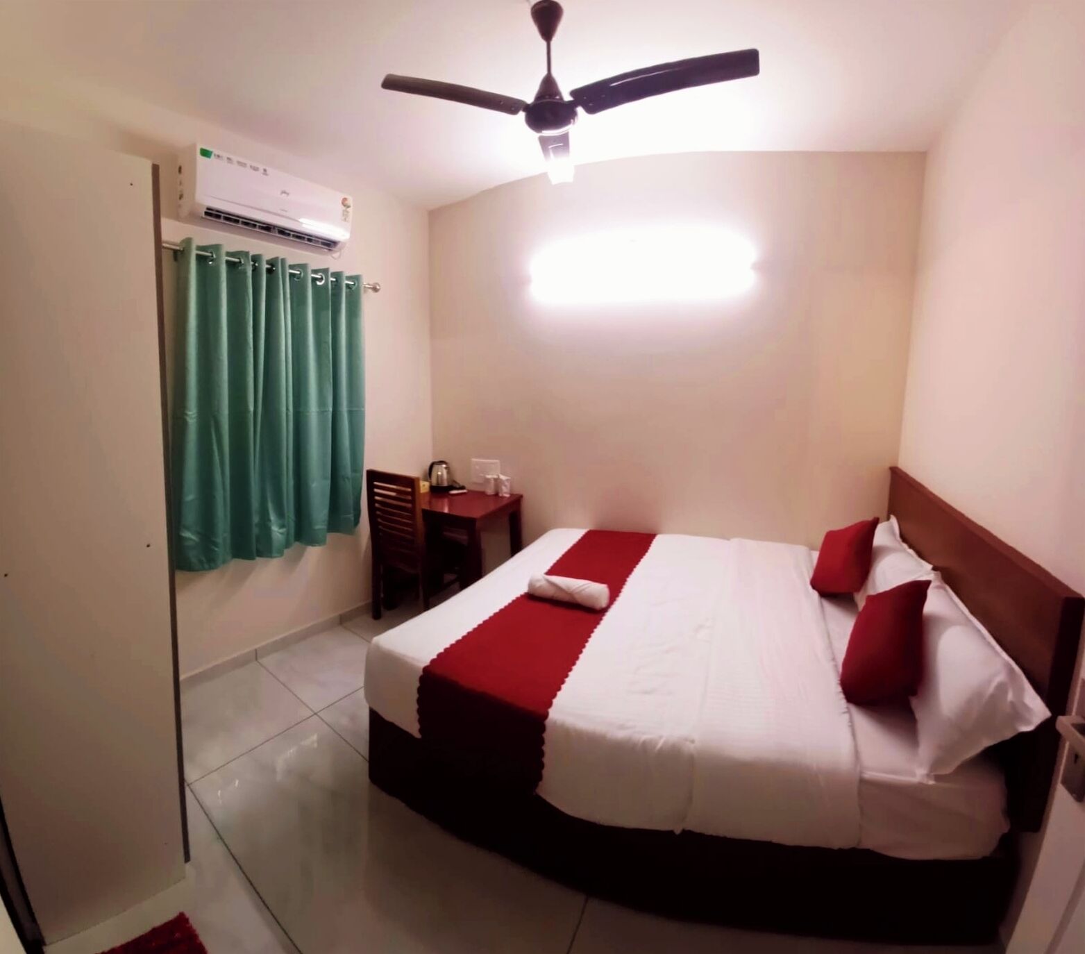 Standard Double Room, Balcony, River View | Desk, free WiFi