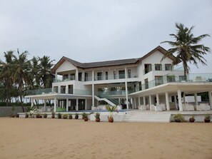 Façade de l’hébergement