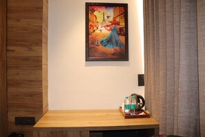 Habitación doble Deluxe, vista a la ciudad | 1 habitación 