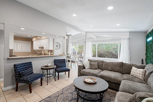 Smart TV, video games, DVD player, offices