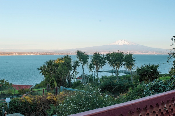 Blick von der Unterkunft