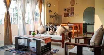 Autumn Bliss: Cozy 2-Bedroom Apartment in Guwahati with WiFi & AC Comforts