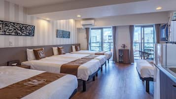 Quarto, para não fumantes (Premier 5bed) | Ferros/tábuas de passar roupa, Wi-Fi de cortesia