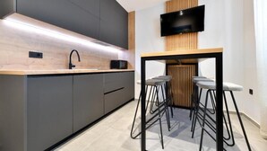 Studio, pemandangan kota | Dapur pribadi