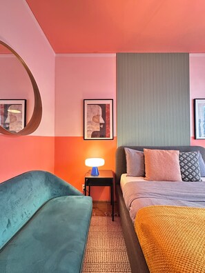 1 chambre, fer et planche à repasser, accès au Wi-Fi (inclus)