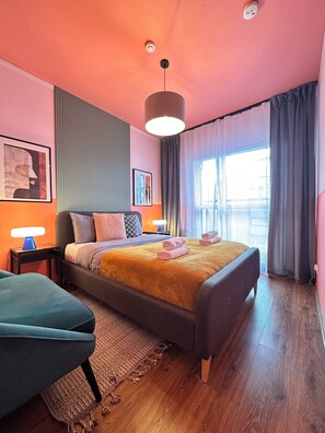 1 Schlafzimmer, Bügeleisen/Bügelbrett, kostenloses WLAN, Bettwäsche
