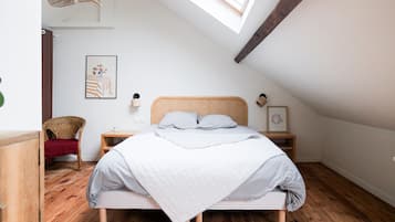 2 chambres, accès au Wi-Fi (inclus), literie fournie