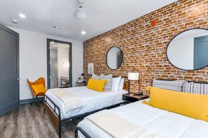 2 bedrooms, desk, iron/ironing board, free WiFi - The Muse Nashville Oasis: Modern 2BR | Balcony & Rooftop | Near Broadway (Nashville)