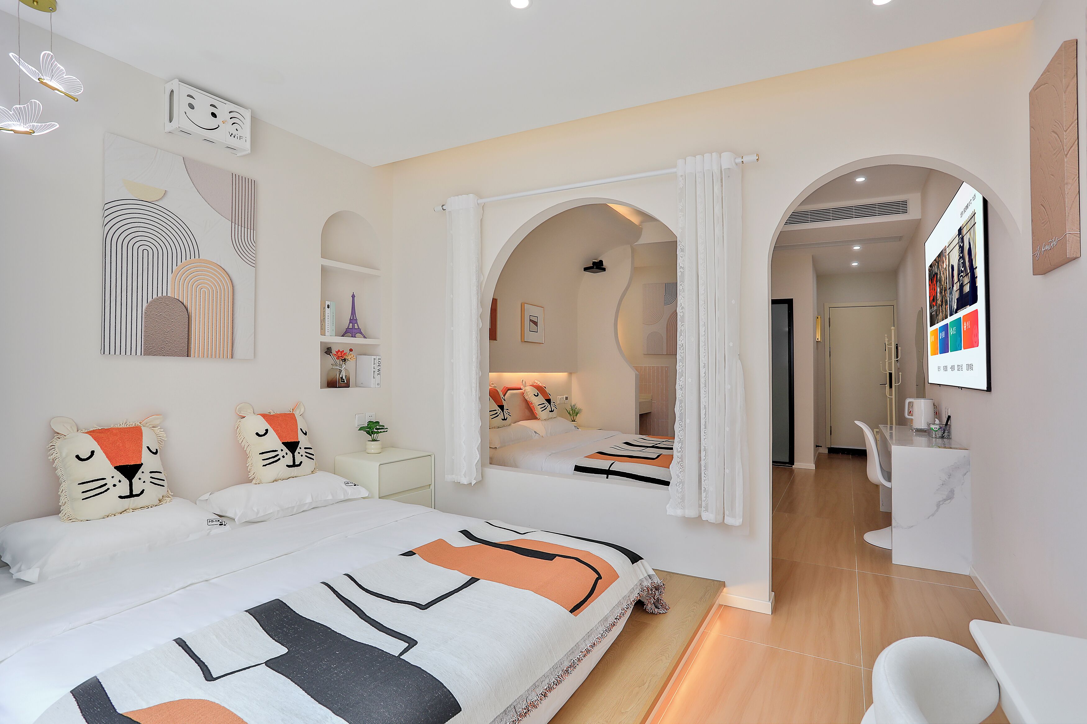 Couette en duvet d'oie, décoration personnalisée