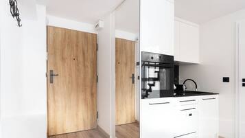 Apartment, River View | Private kitchenette | Electric kettle