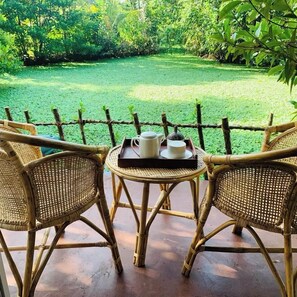 Villa Deluxe, vistas al lago | Zona de estar