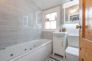 Shower, hair dryer