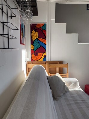 1 bedroom, WiFi, bed sheets - The Artful Flat in Trastevere  (Roma)