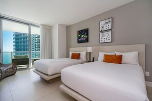 Condo, 2 Bedrooms | 2 bedrooms, free WiFi - Private 2br Ocean View At Hyde Beach Resort 2 Bedroom Condo (Hollywood)