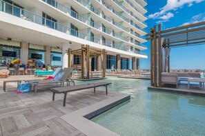 Condo, 2 Bedrooms | Pool | A heated pool - Private 2br Ocean View At Hyde Beach Resort 2 Bedroom Condo (Hollywood)