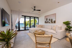 Apartment, 2 Bedrooms | Living area | Smart TV