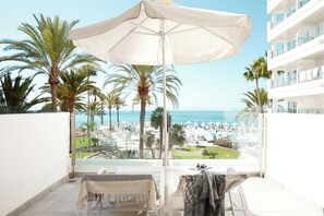 Vue sur la plage/l’océan