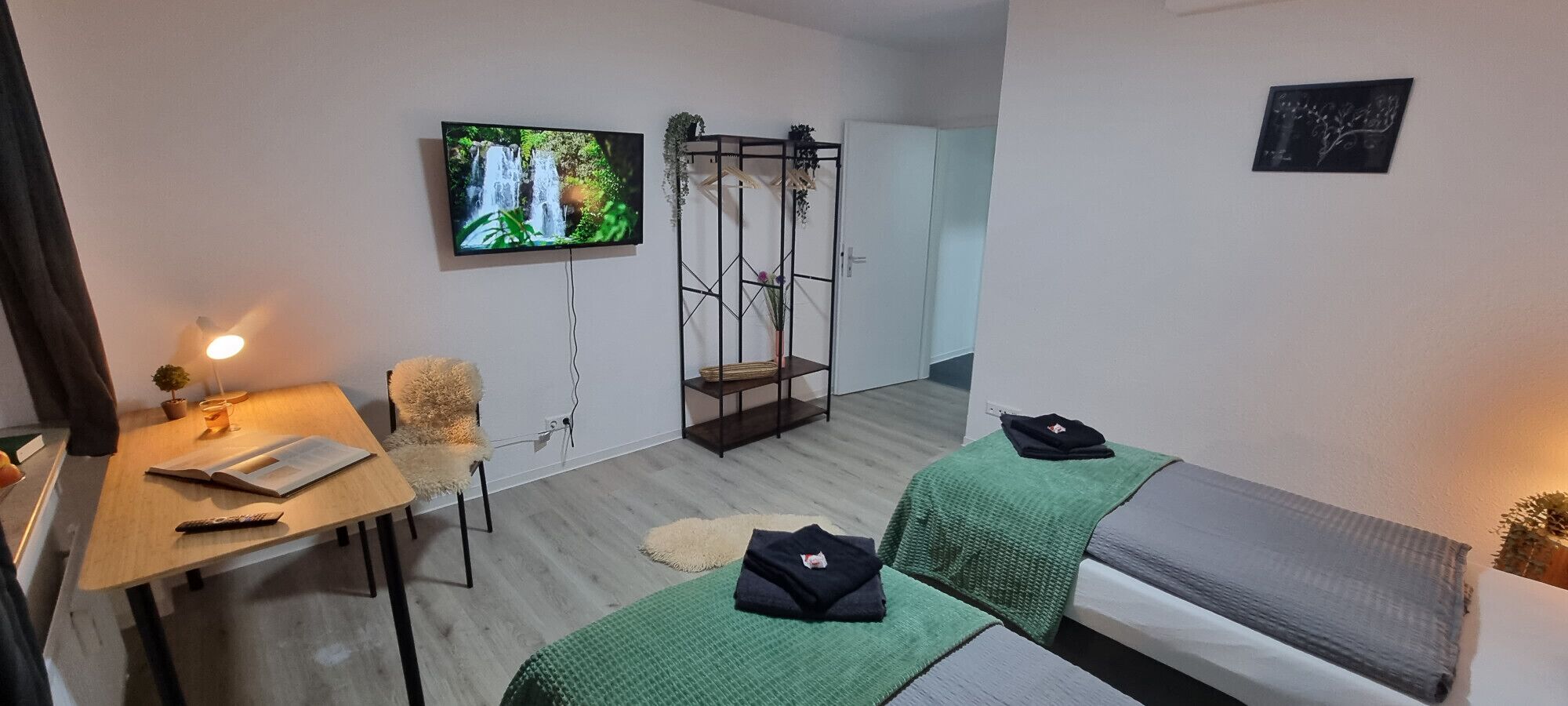 2 chambres, bureau, Wi-Fi gratuit