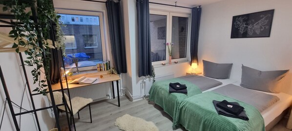 2 bedrooms, desk, free WiFi
