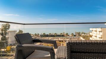 Family Room, Sea View | Balcony