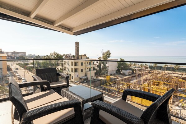 Family Room, Sea View | Balcony