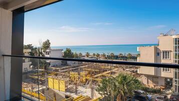 Quadruple Room, Sea View | Balcony