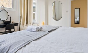 2 Schlafzimmer, Bügeleisen/Bügelbrett, kostenloses WLAN, Bettwäsche
