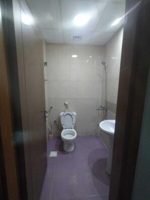 Economy Loft, Park View | Bathroom | Separate tub and shower, free toiletries, hair dryer, towels