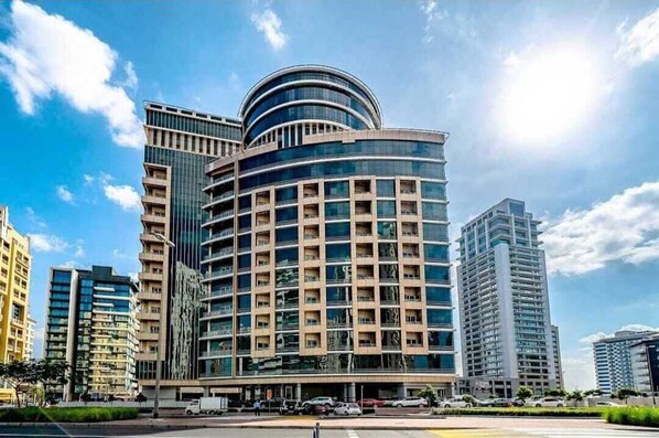 Fassade der Unterkunft