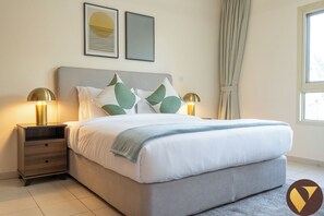 Apartamento de lujo | 1 dormitorio y espacio para trabajar con un portátil