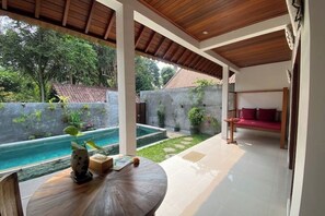 Pool - Hidden Point Villa 5 minutes to rice field walk. 1BD with Pool Walk to Ubud 

 (Bali)