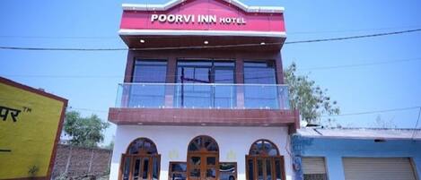 Façade de l’hébergement